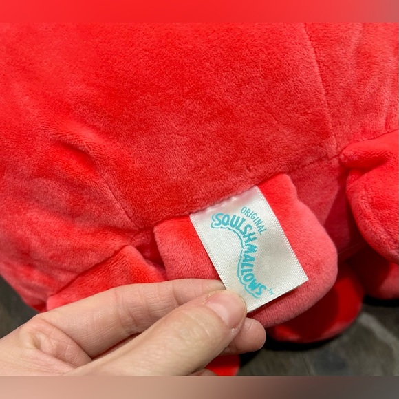 SQUISHMALLOW Veronica the Red Octopus, 12” - Picture 2 of 5
